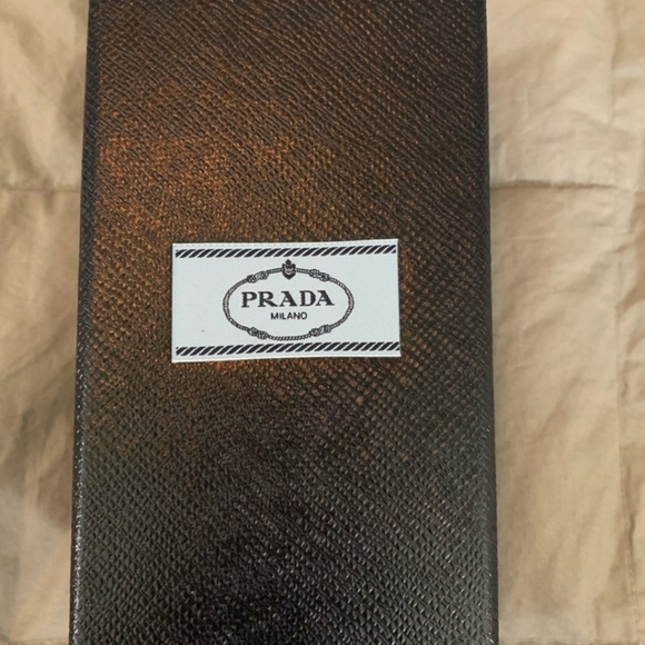 Prada white and Silver Embellished Eyeglass Frames - Picture 9 of 13